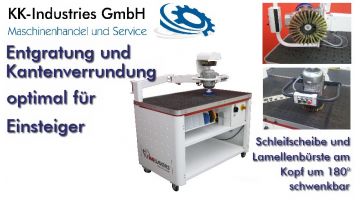 Entgratungsmaschine manuel Timesavers Manual Grinder grinding and deburring machine<br>for beginner