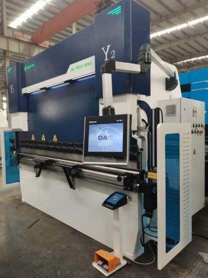 Abkantpresse CNC KK Industries 32200 4 Achsen Y1-Y2-X-R &  mit CNC Bombierung
