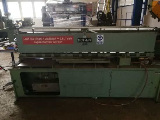 Tafelscher hydraulisch Eclair 2550 x 3,5 mm