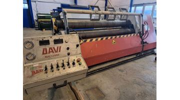 4-Walzenblecheinrollmaschinen hydraulisch - Davi MCB2525